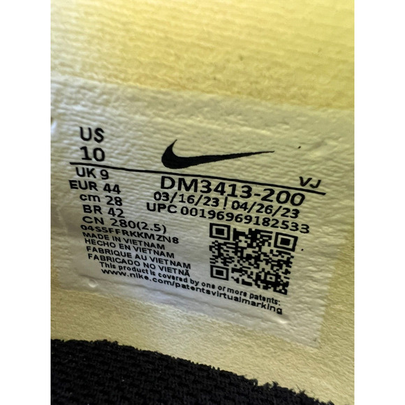 Nike Pegasus Turbo Next Nature Running Shoes Sesame DM3413-200 Men's Size 10 - Picture 2 of 11